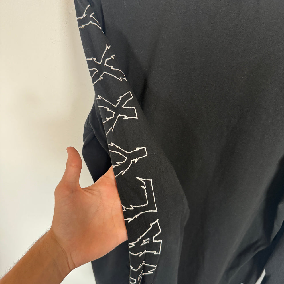 Alyx Black Sleeve Print Longsleeve Size L