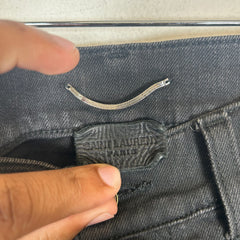 Saint Laurent Black D02 Jeans Size 32