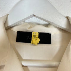 Amiri Cream Hollywood Camp Shirt Size M
