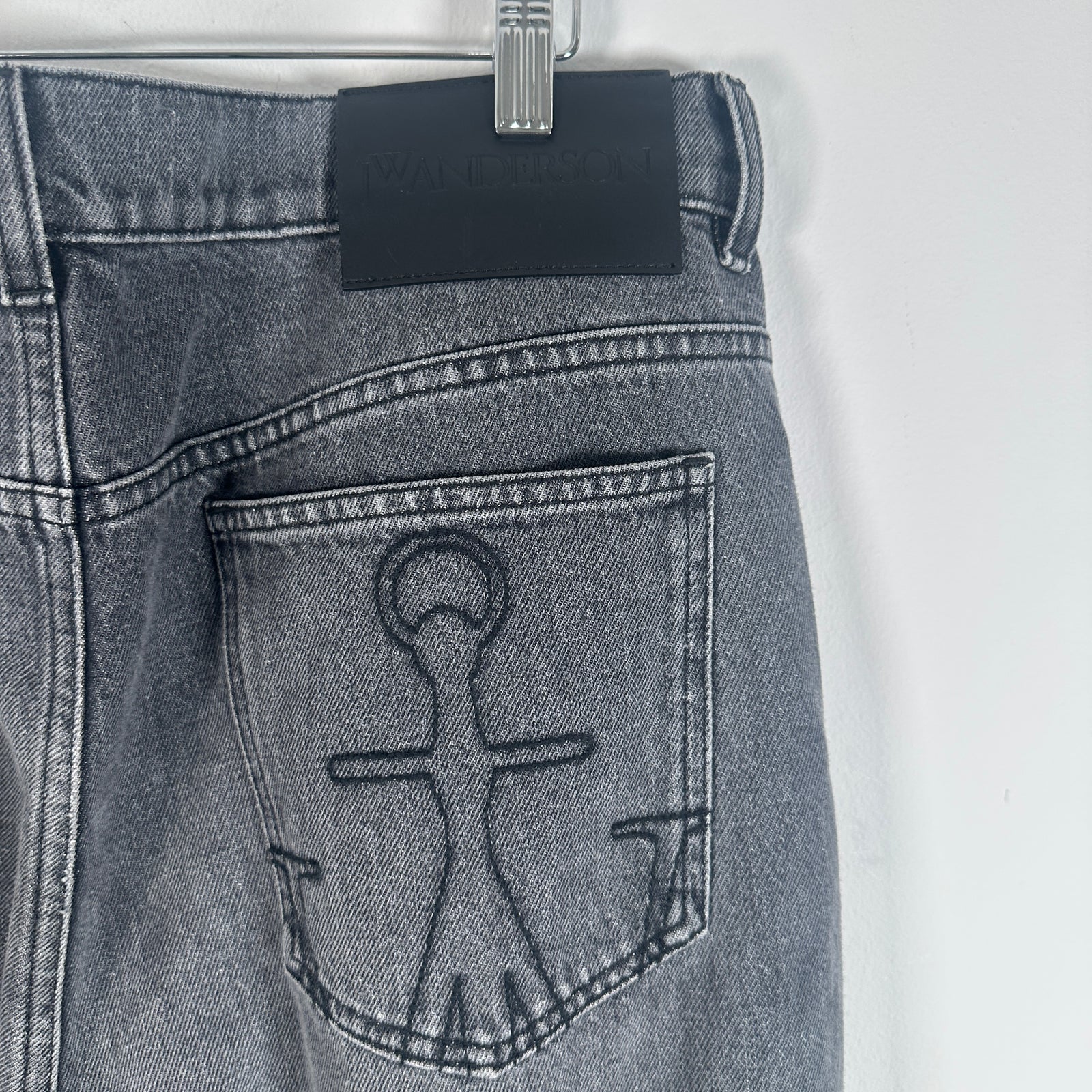 J.W. Anderson Bucket Grey Jeans Size 36