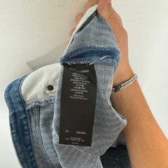 Saint Laurent Gradient Denim Shorts Size 33