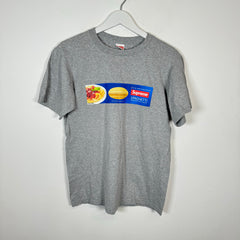 Supreme Grey Spaghetti Tee Size S