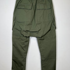 Rick Owens EDFU SS23 Green Cargo Pants Size 34