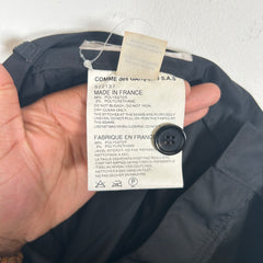CDG Shirt Black Drop Crotch Shorts Size 34