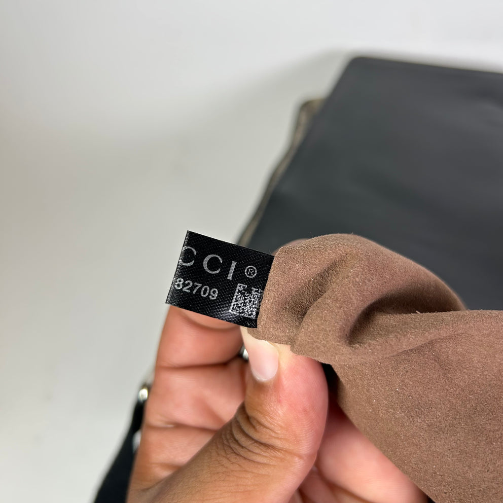 Gucci GG Coated Canvas Buckle Messenger