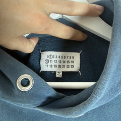 Maison Margiela Distressed Cut-Off Logo Hoodie