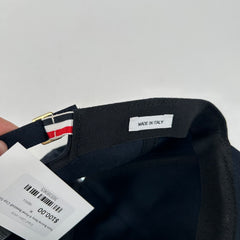 Thom Browne Navy 6-Panel Baseball Cap Size M