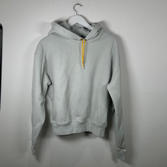 Eckhaus Latta Baby Blue Logo Hoodie Size S