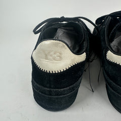 Yohji Yamamoto Y-3 Adidas Black Sashiko Gazelles Size 9