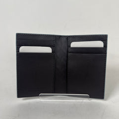 Bottega Veneta Brown/Blue Bi-Fold Wallet