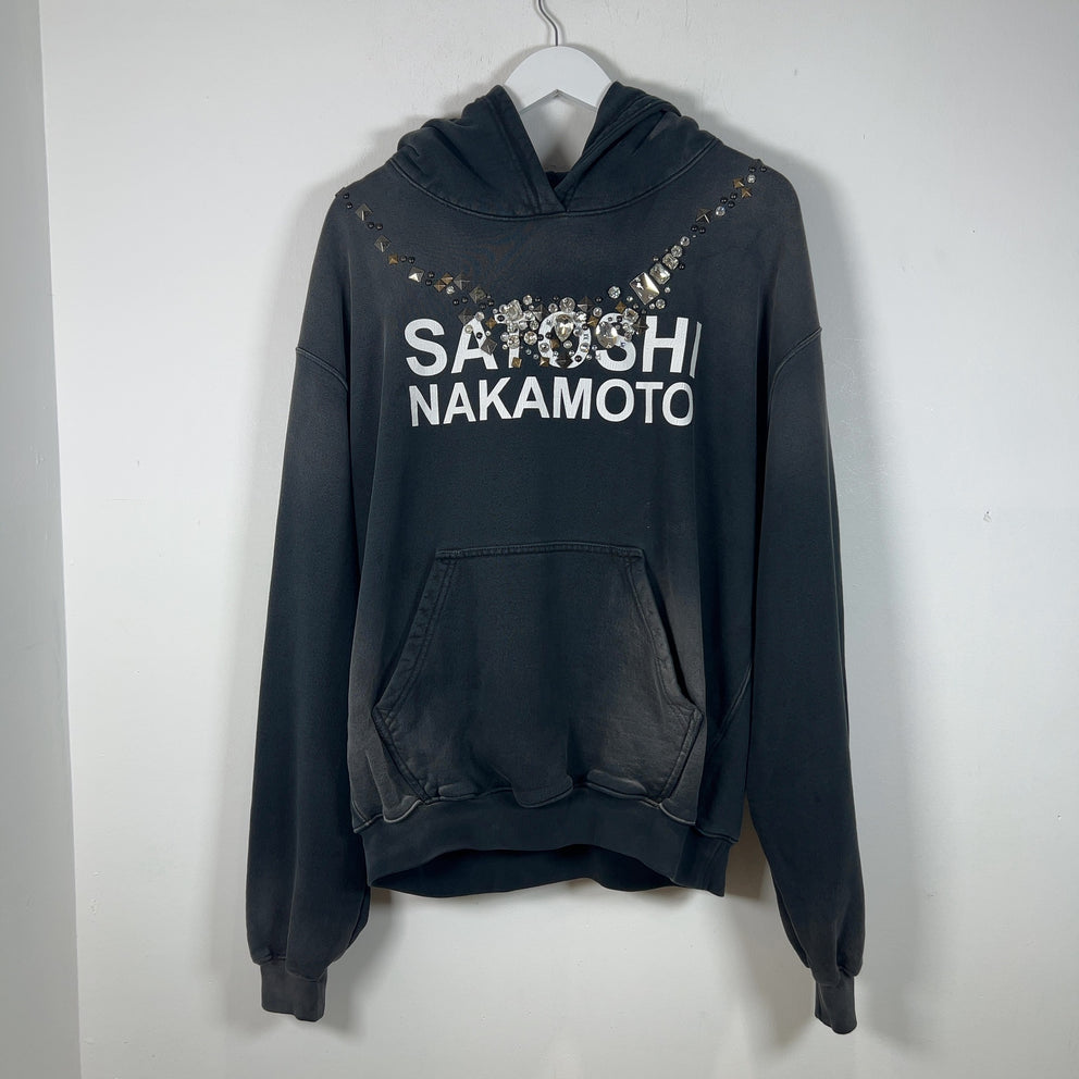 Satoshi Nakamoto 'Iced Out' Crystalized Hoodie