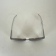 Givenchy Rectangle Aviator Brown Lens Wire Frame Sunglasses