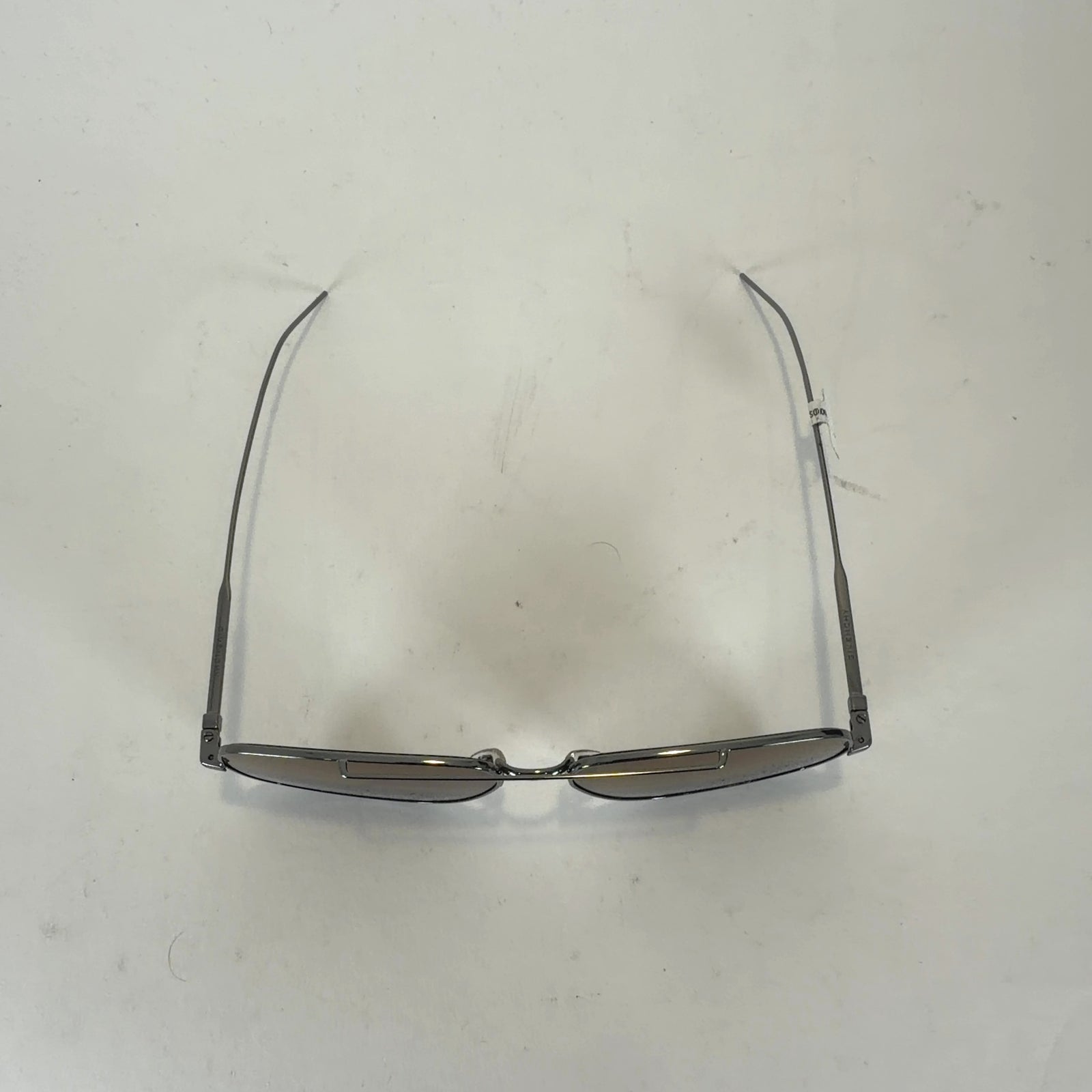 Givenchy Rectangle Aviator Brown Lens Wire Frame Sunglasses