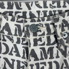 Hysteric Glamour 'Damned' Allover Script Jeans