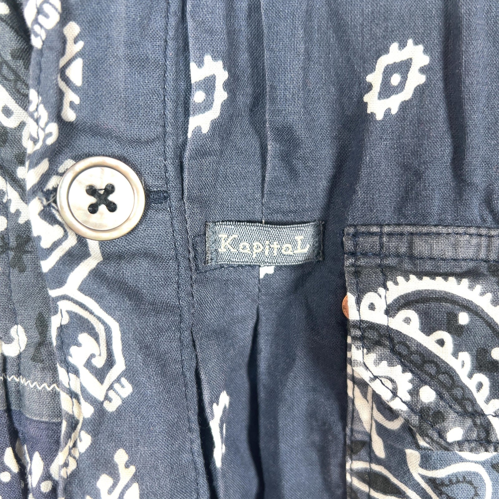 Kapital Bandana Button-Up Shirt
