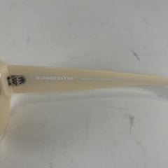 Bonnie Clyde Oval Shaped Acetate Sunglasses
