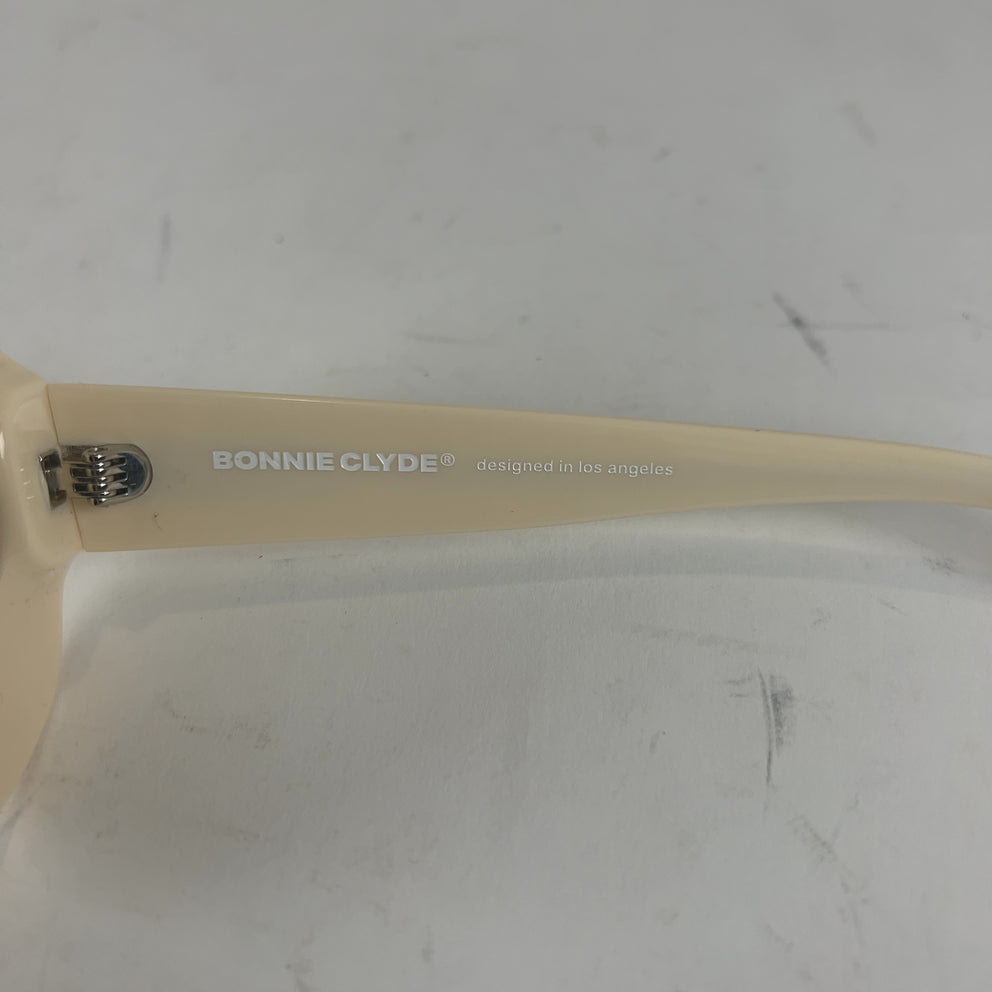 Bonnie Clyde Oval Shaped Acetate Sunglasses