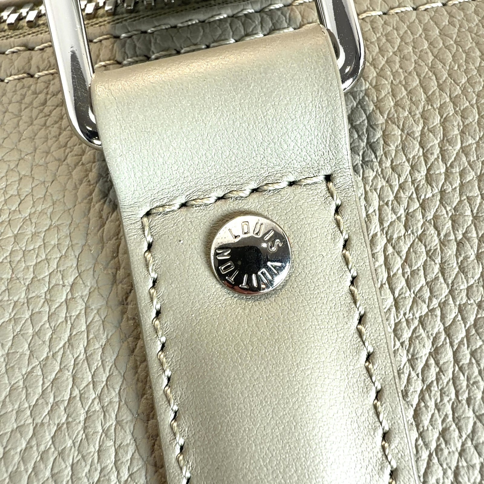 Louis Vuitton Cow-Hide Bandouliere Duffle Bag