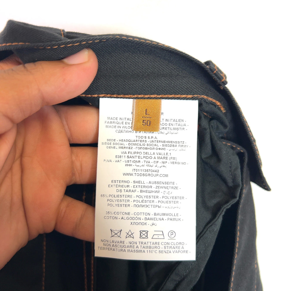 Tods Contrast Stich Carpenter Pants