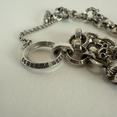 Chrome Hearts Multi Motif Charm Bracelet