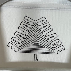 Palace White Triangle Logo Pocket Tee