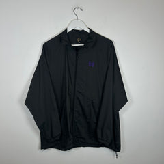 Needles Black Nylon Windbreaker Jacket Size S