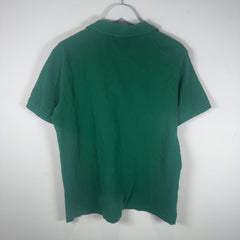 Burberry Green 1/4 Button Polo