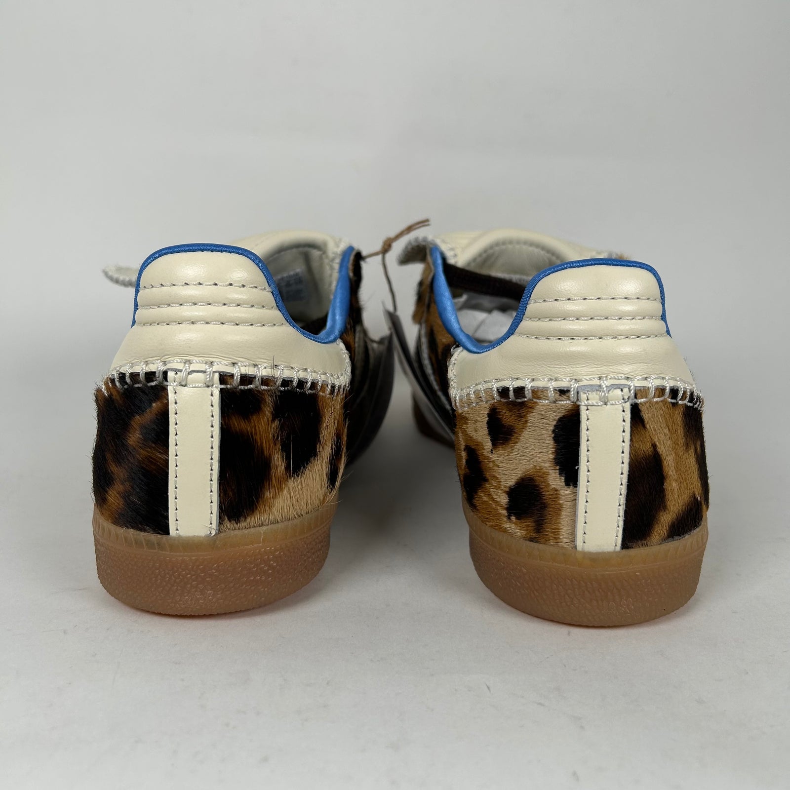 Adidas x Wales Bonner Leopard Ponyhair Samba Sneaker Size 10.5