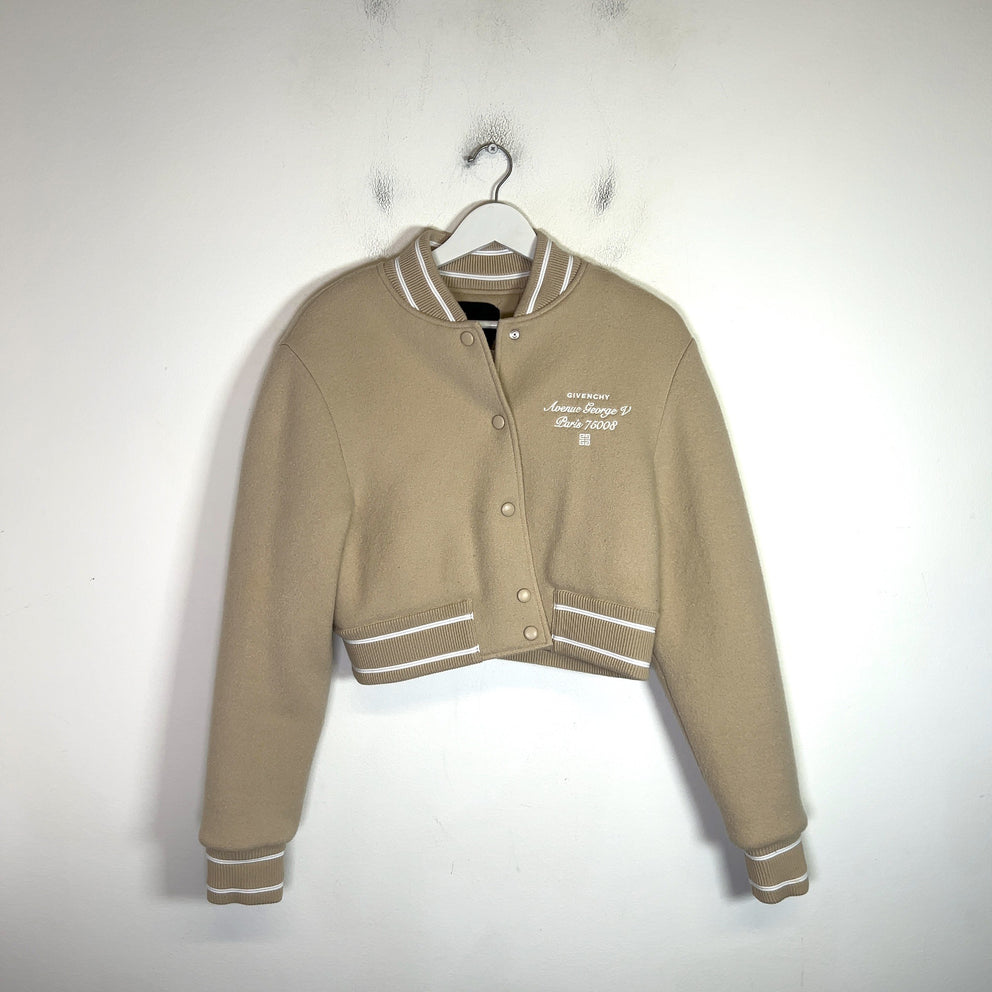 Givenchy Cropped Varsity Jacket