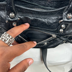 Balenciaga Black Le City Leather Bag