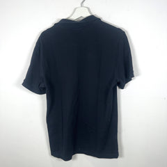 Burberry 1/4 Button Navy Polo