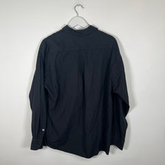 Kenzo Black Embroidered Button Up Size L