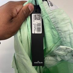 Stone Island Mint Marina Wide-Leg Pants Size 28