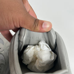 Gucci Grey Interlocking G Ripple Mesh Sneaker Size GG 10