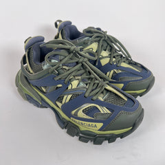 Balenciaga Olive/Navy Track Sneaker Size 36