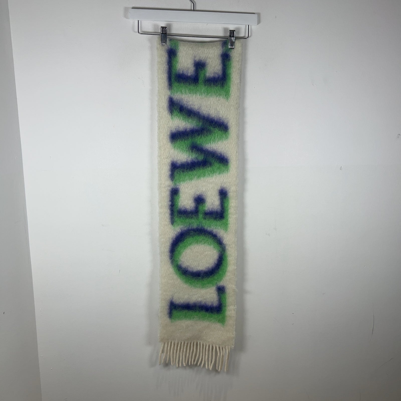 Loewe Mohair Logo Scarf