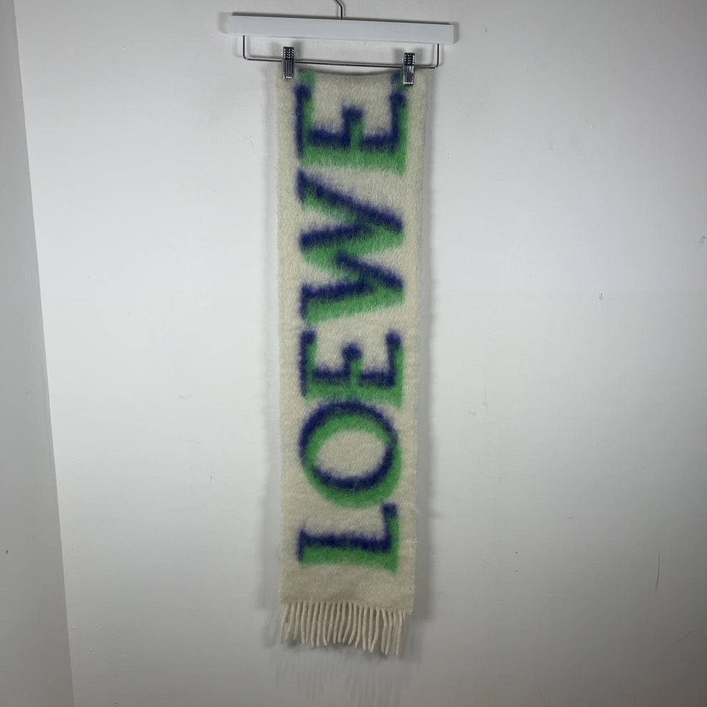 Loewe Mohair Logo Scarf