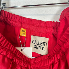 Gallery Dept Red Zuma Nylon Shorts Size XS
