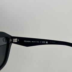 Prada Black Symbole Butterfly Logo Sunglasses