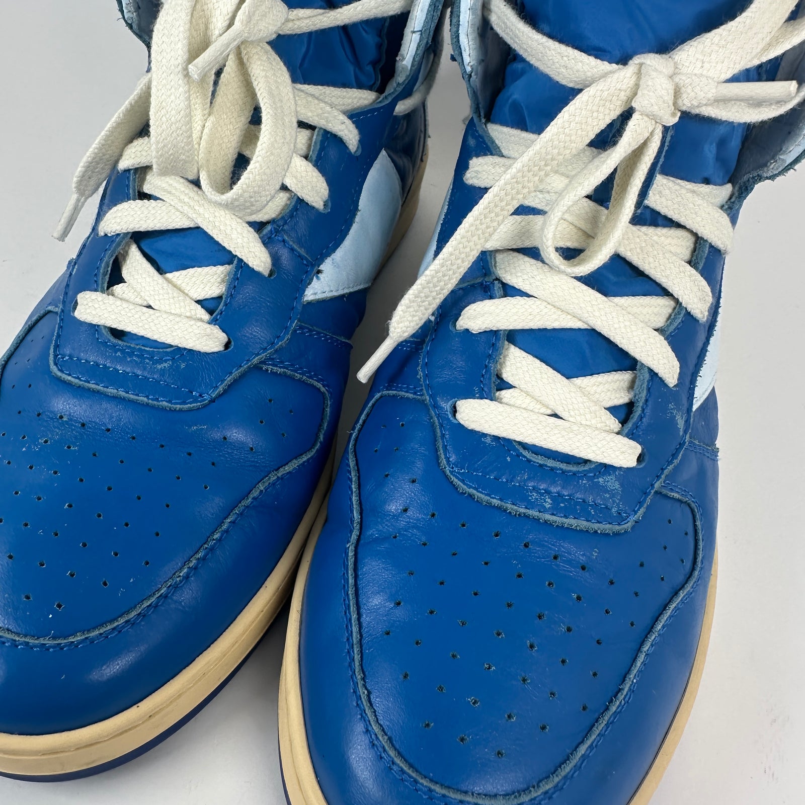 Rhude Rhecess Blue High Top Size 10
