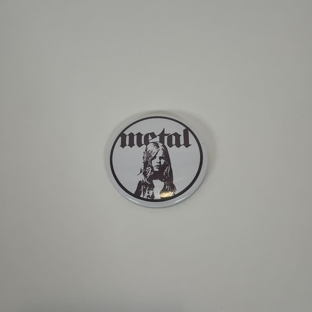Hysteric Glamour Metal Girl Logo Pin