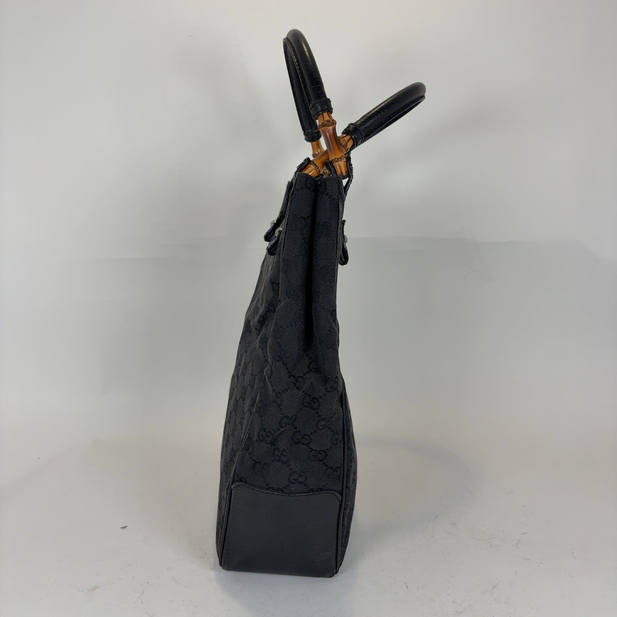 Gucci Bamboo GG Canvas Handle Bags