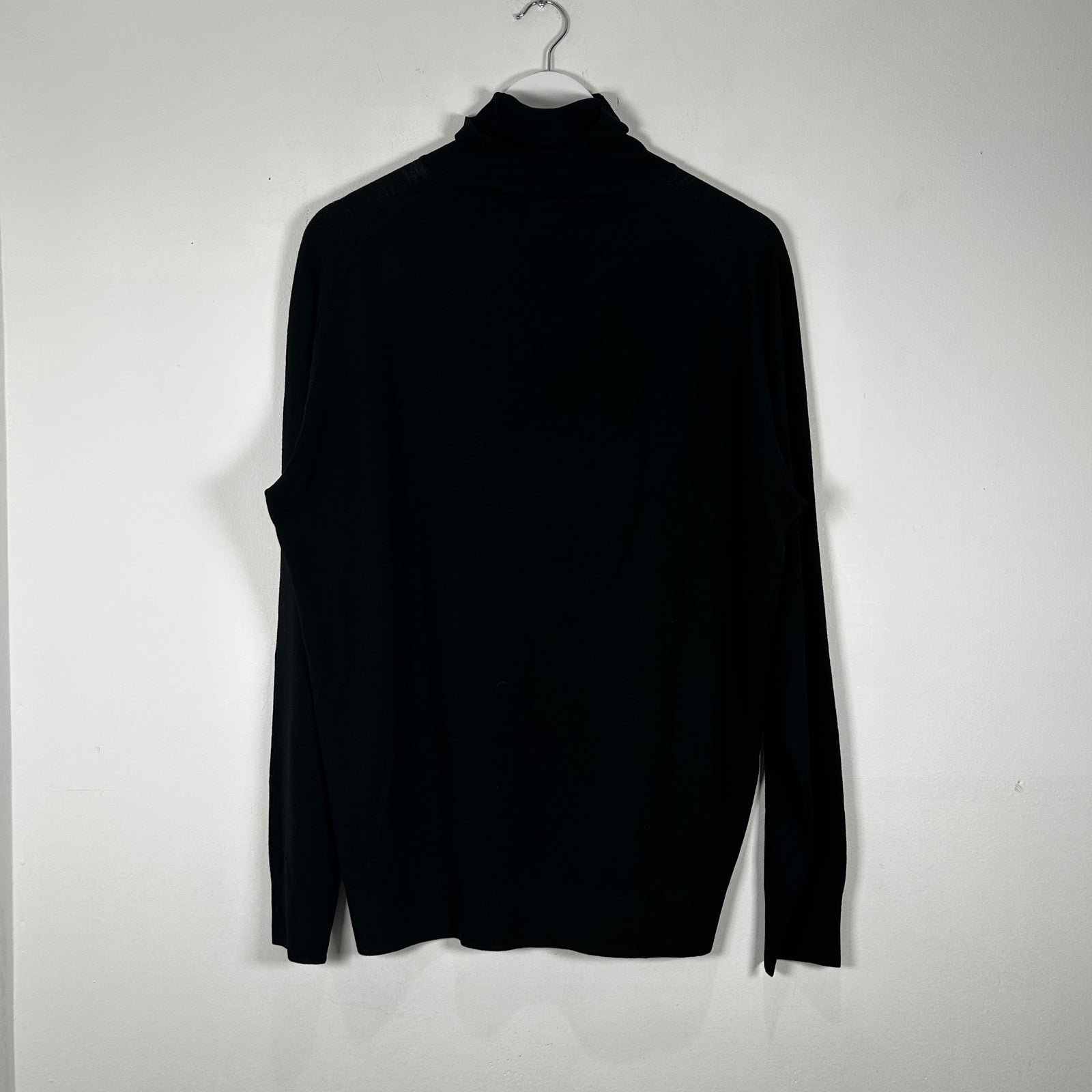 Brunello Cucinelli Black Turtleneck Sweater Size L