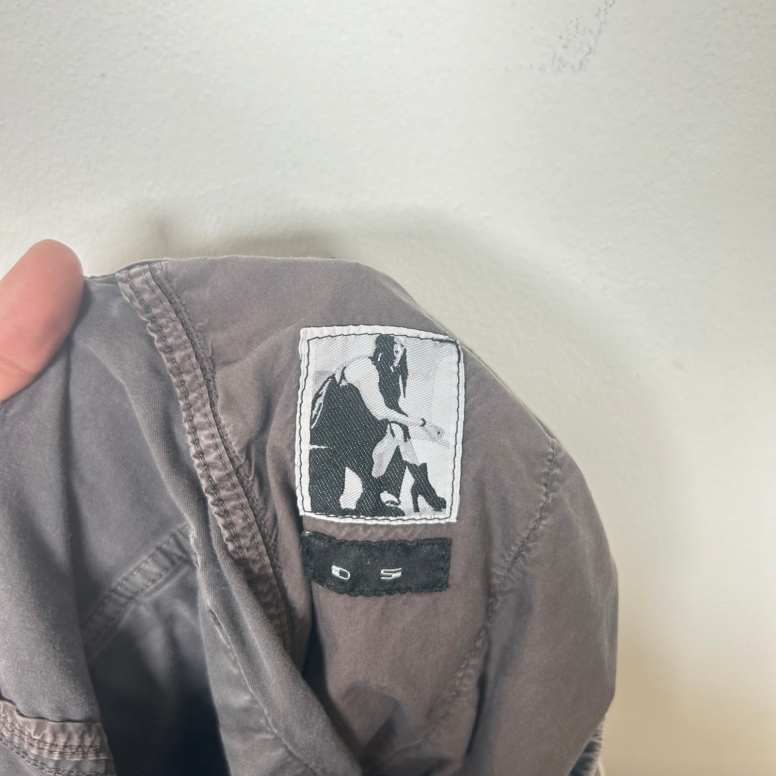 Rick Owens Drkshdw Dust Drop Crotch Pants Size L