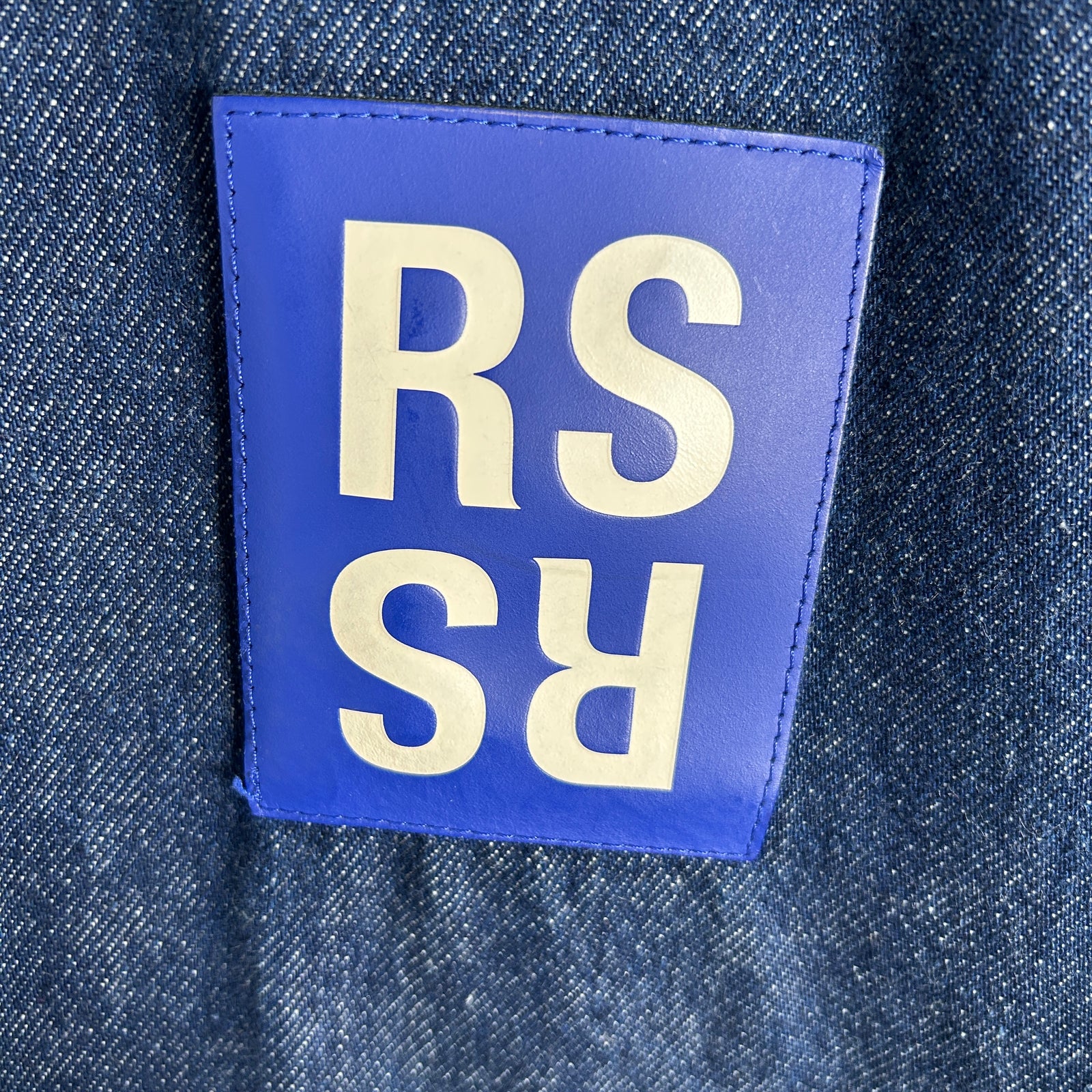 Raf Simons ‘RS’ Denim Over Shirt Size L