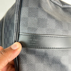 Louis Vuitton Damier Graphite Canvas Keepall Bandouliere 50