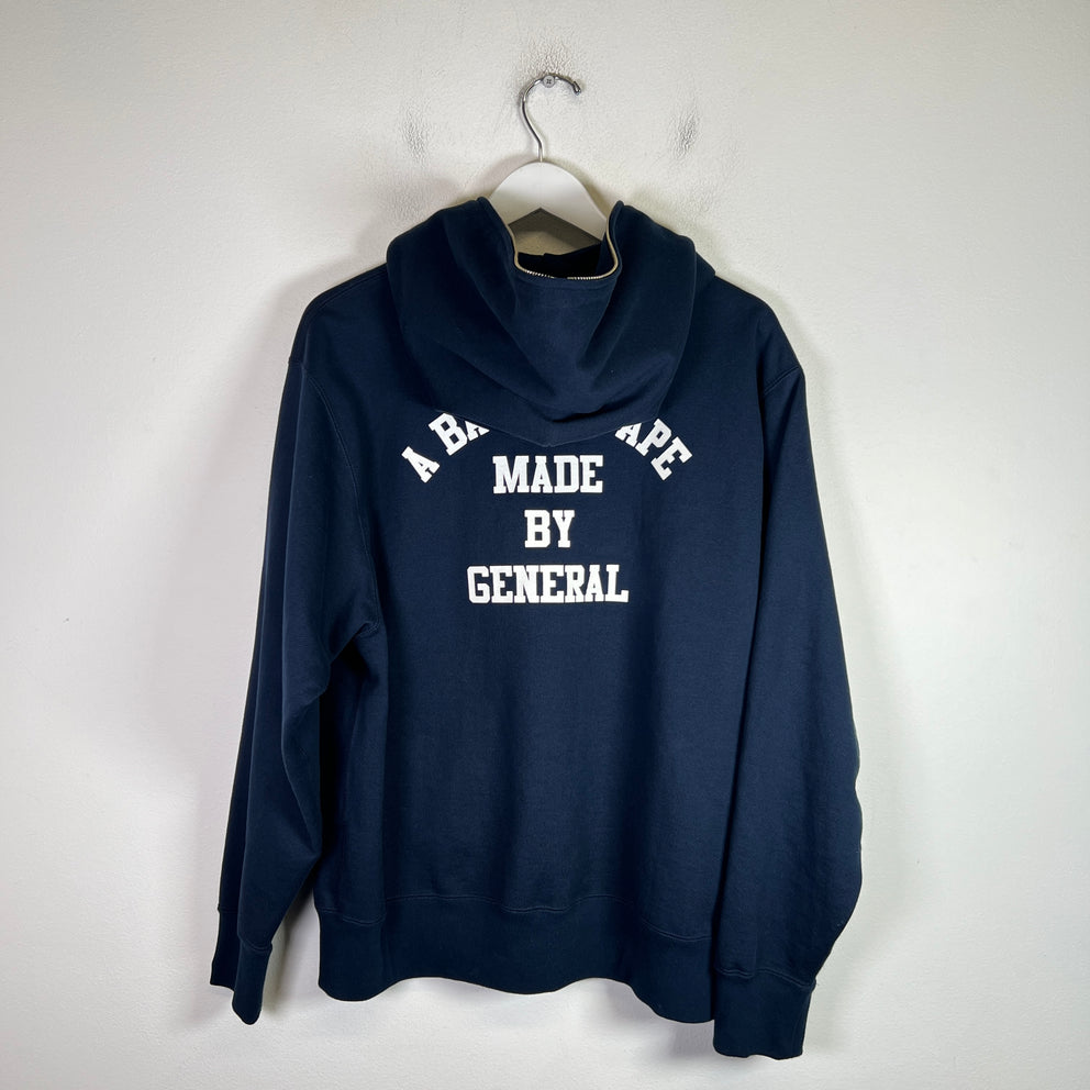 Bape General Made Relaxed-Fit Full Zip Hoodie