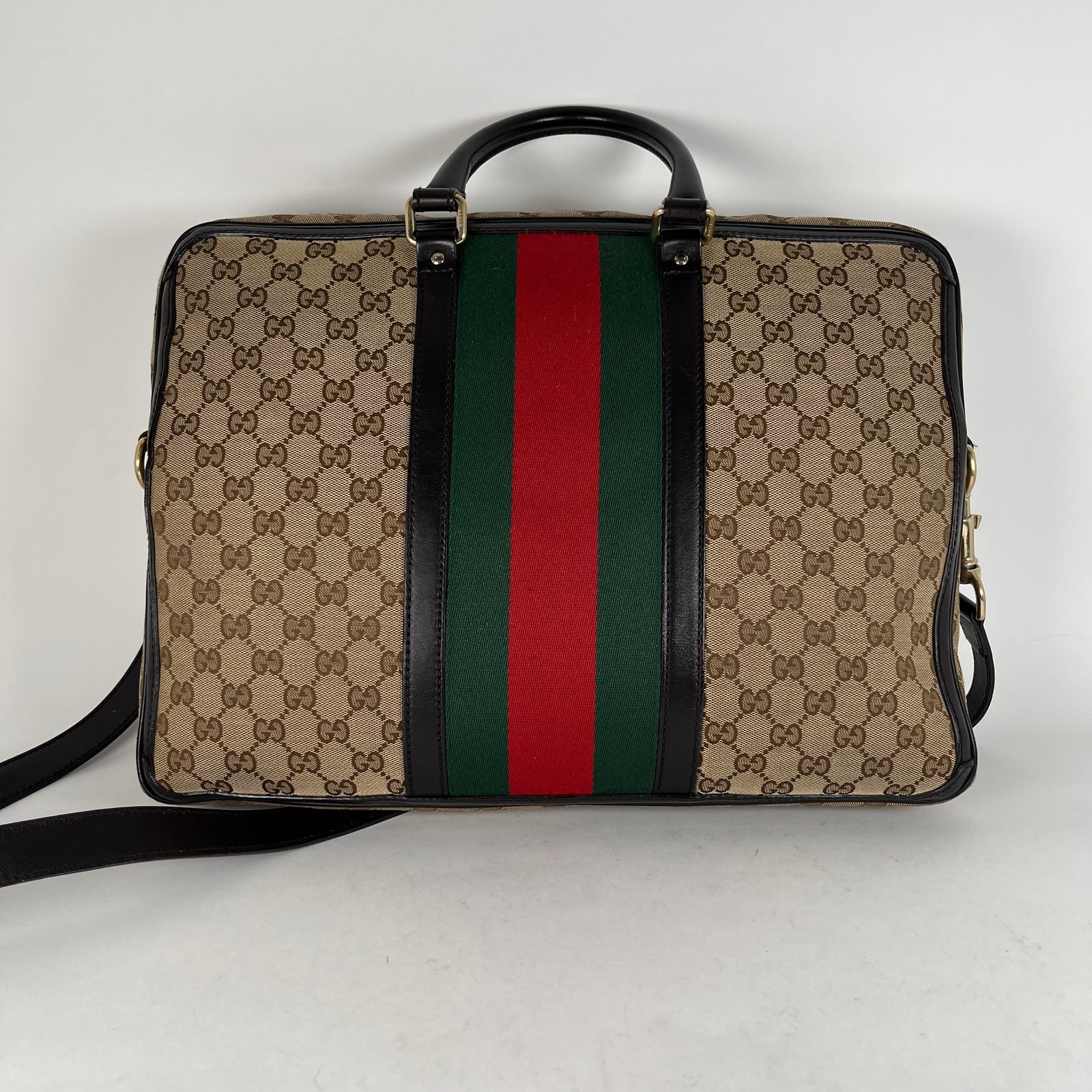 Gucci GG Supreme Canvas Boston Bag