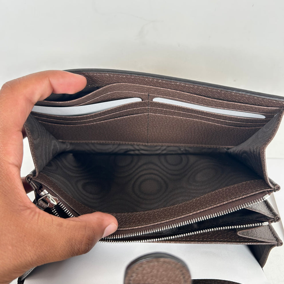 Gucci Dionysus Brown Jumbo GG Shoulder Bag