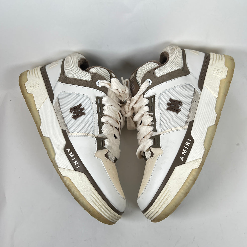 Amiri Cream/Brown MA-1 Sneaker Size 14